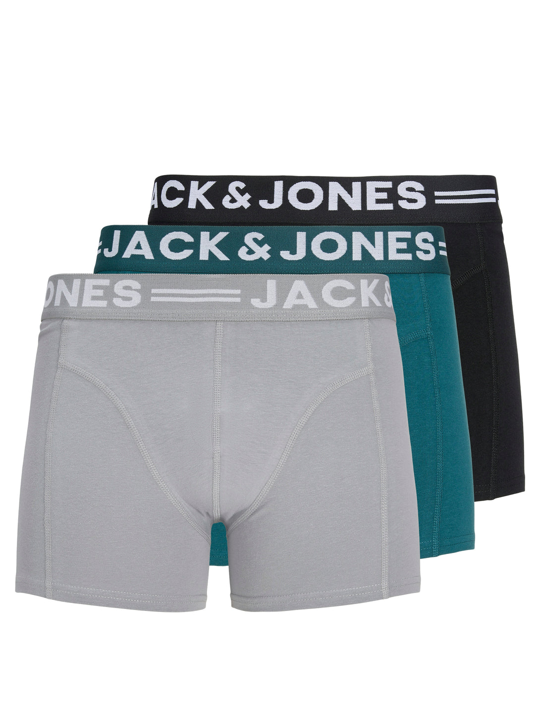 Jack &amp; Jones 3er-Pack Herren Shorts Elastisches Taillenbund