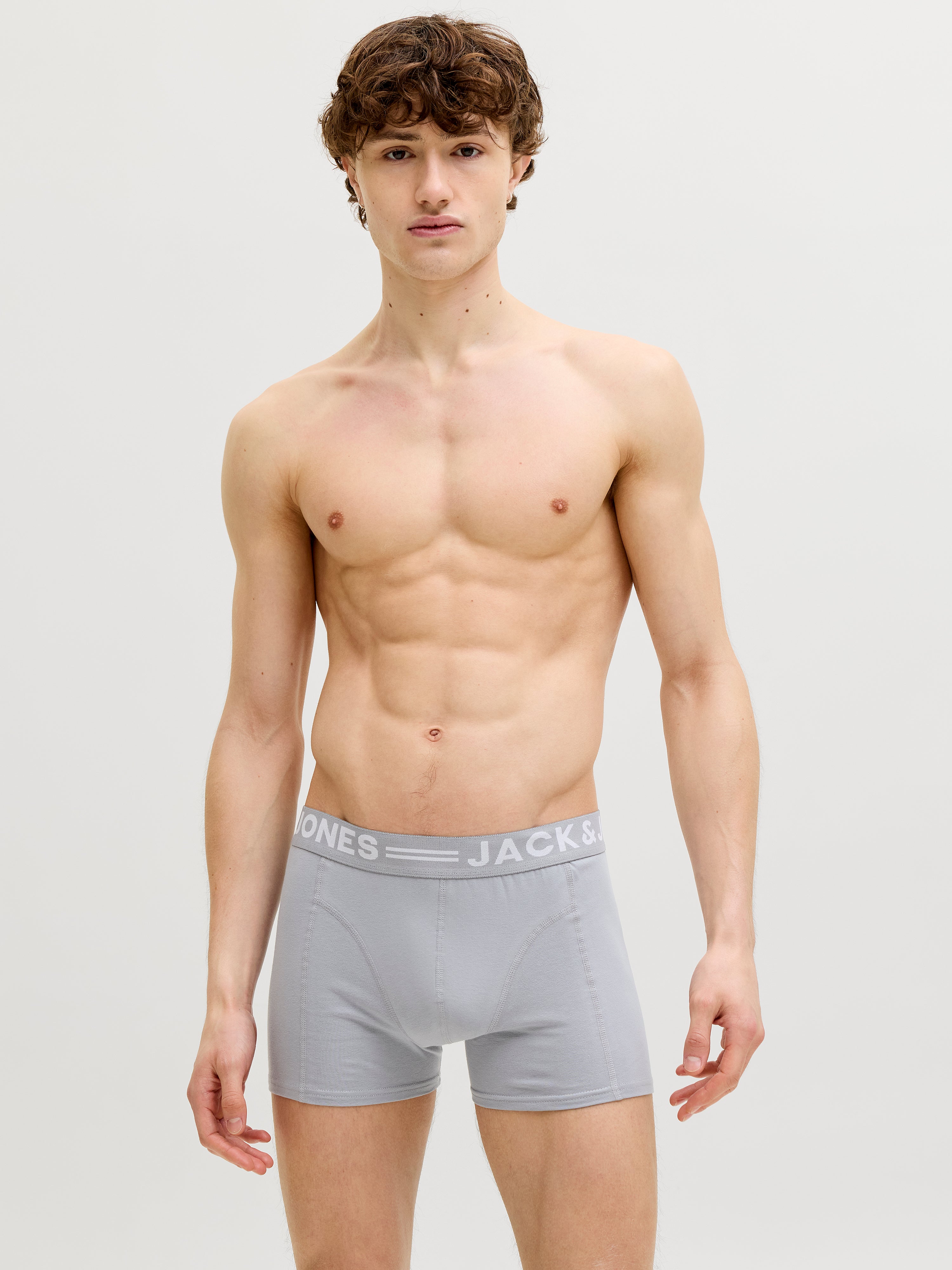 Jack &amp; Jones 3er-Pack Herren Shorts Elastisches Taillenbund