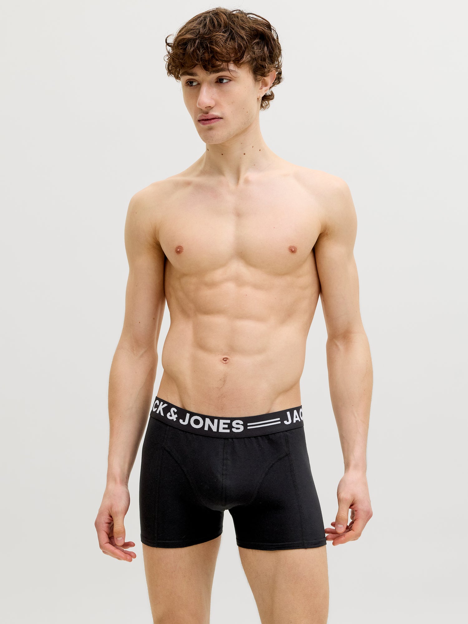 Jack &amp; Jones 3er-Pack Herren Shorts Elastisches Taillenbund
