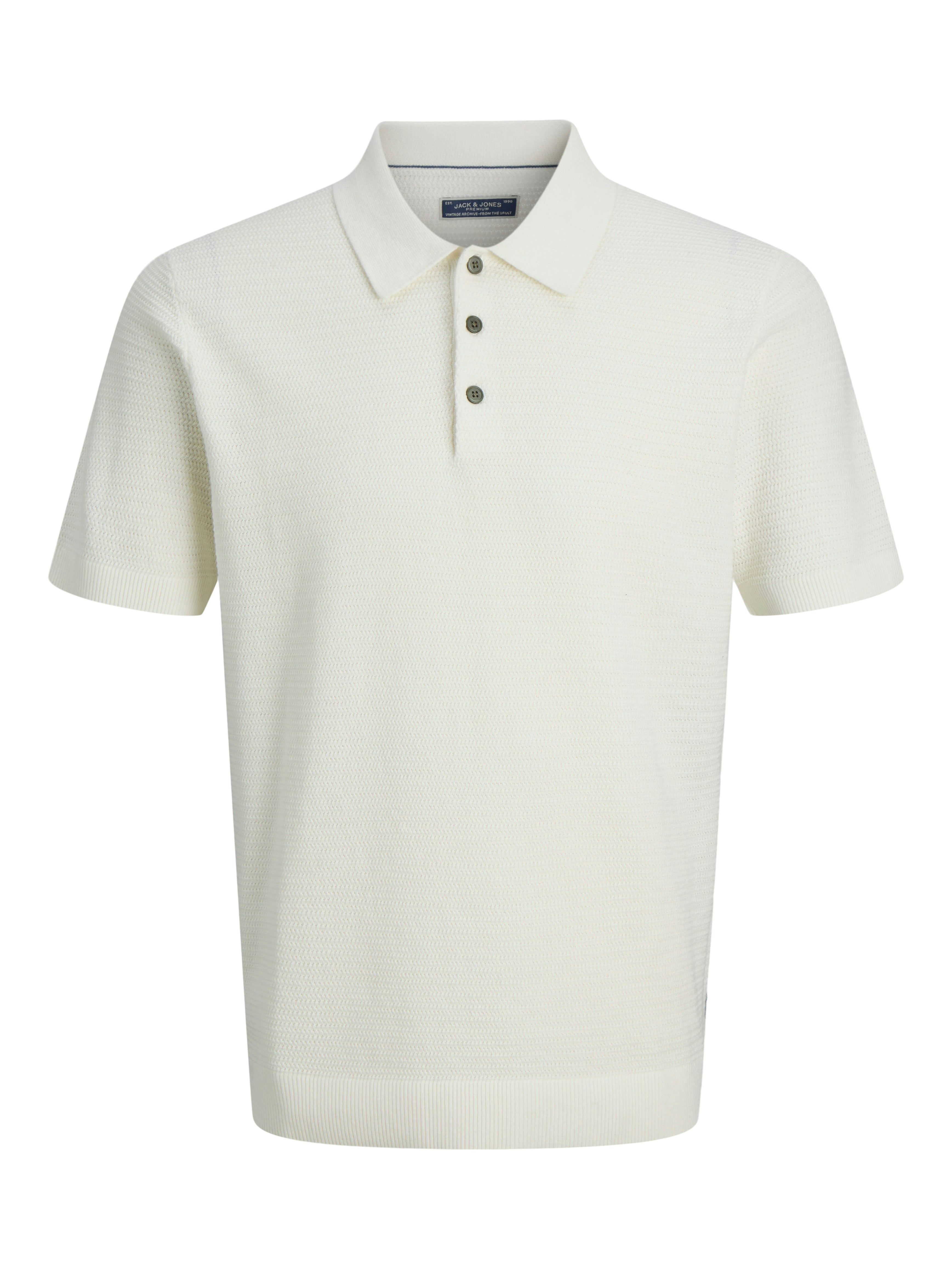 Jack &amp; Jones Gestrickter Rollkragen Herren Polo Normal geschnitten 100 % Baumwolle