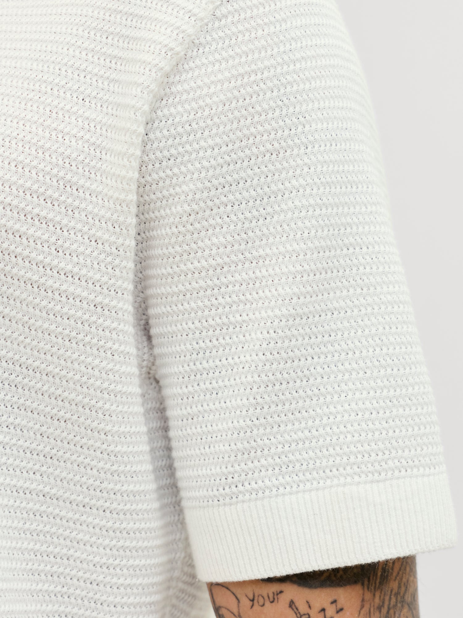 Jack &amp; Jones Gestrickter Rollkragen Herren Polo Normal geschnitten 100 % Baumwolle