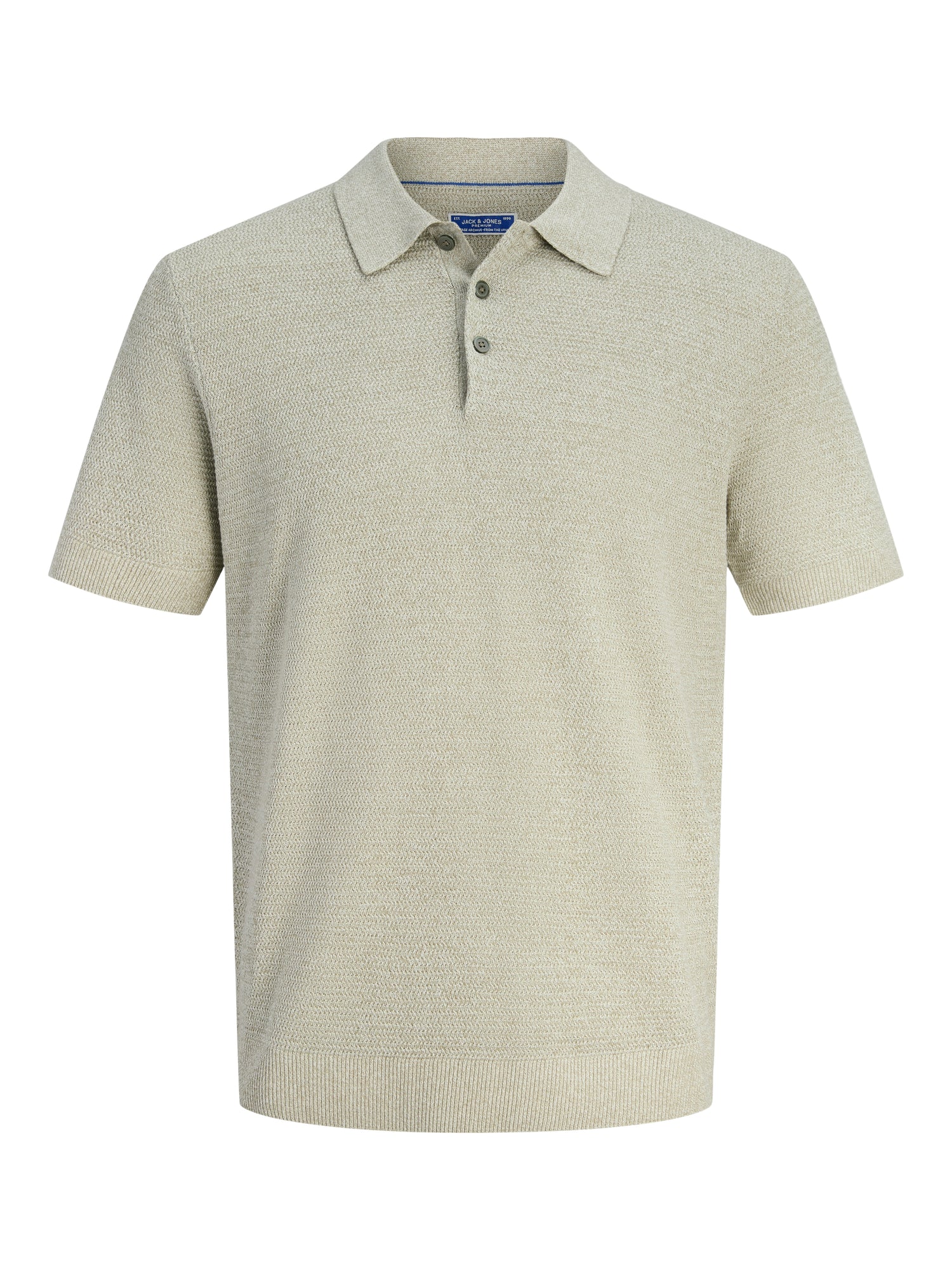 Jack &amp; Jones Gestrickter Rollkragen Herren Polo Normal geschnitten 100 % Baumwolle