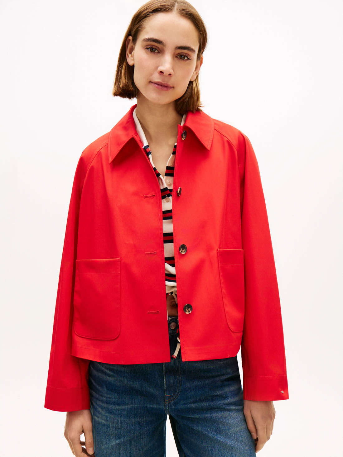 TOMMY HILFIGER Sportswear Division Damen T-Shirt Modernes Design Bequemer Tragekomfort
