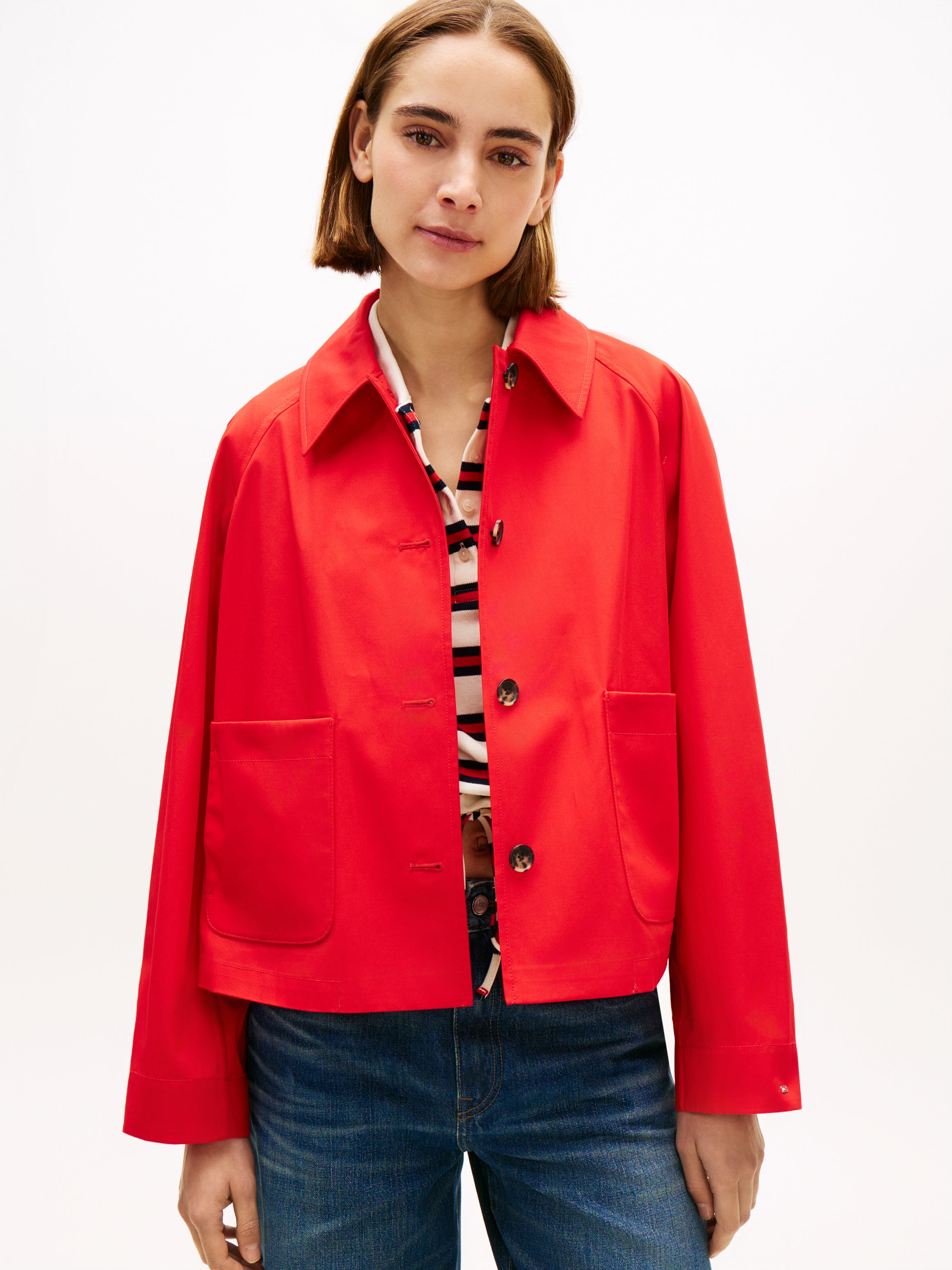 TOMMY HILFIGER Sportswear Division Damen T-Shirt Modernes Design Bequemer Tragekomfort