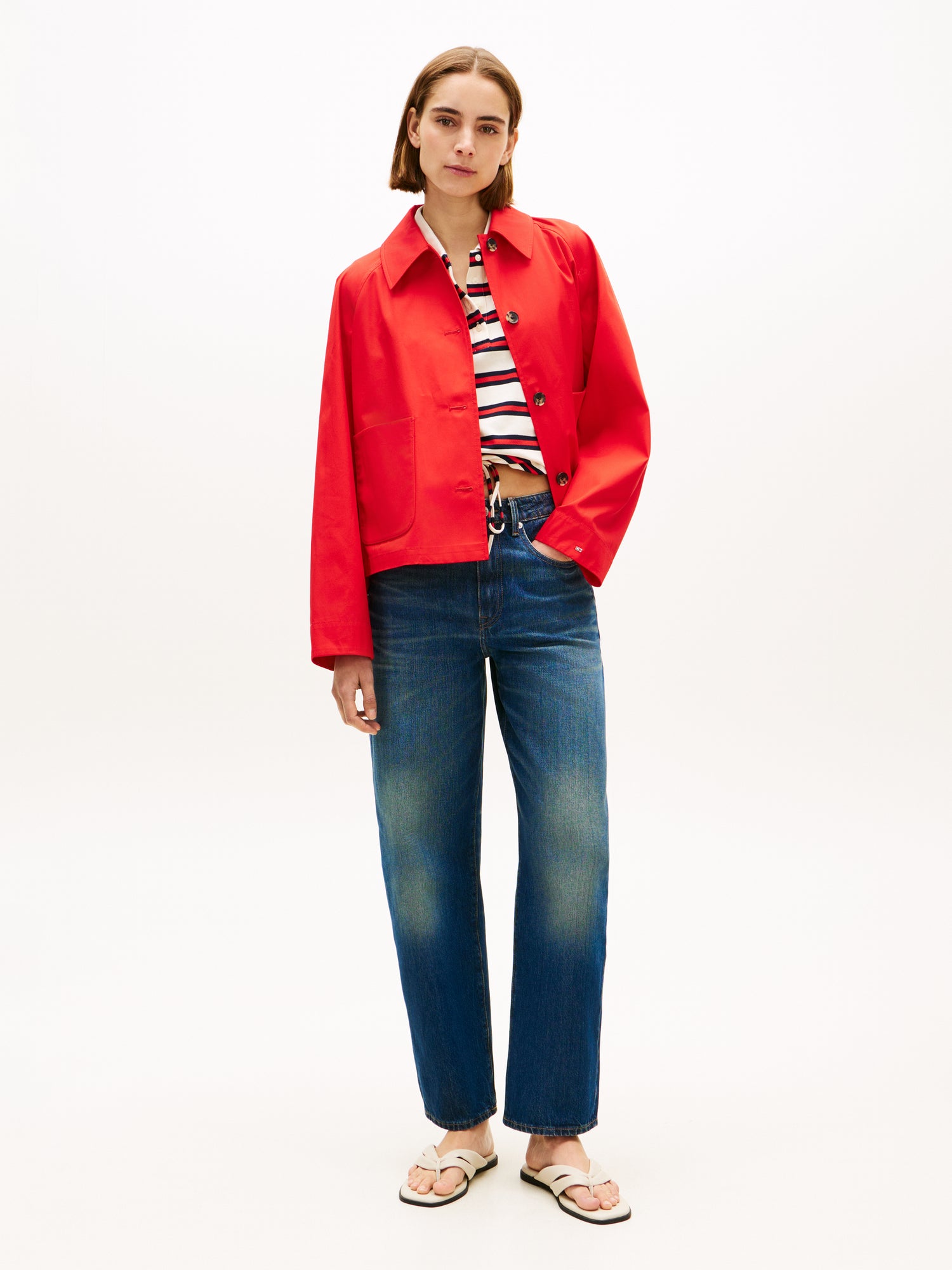 TOMMY HILFIGER Sportswear Division Damen T-Shirt Modernes Design Bequemer Tragekomfort