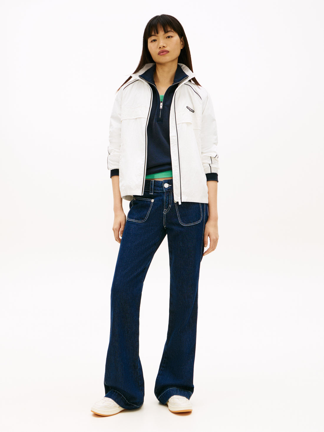 TOMMY HILFIGER Sportswear Division Damen Nylon Jacke