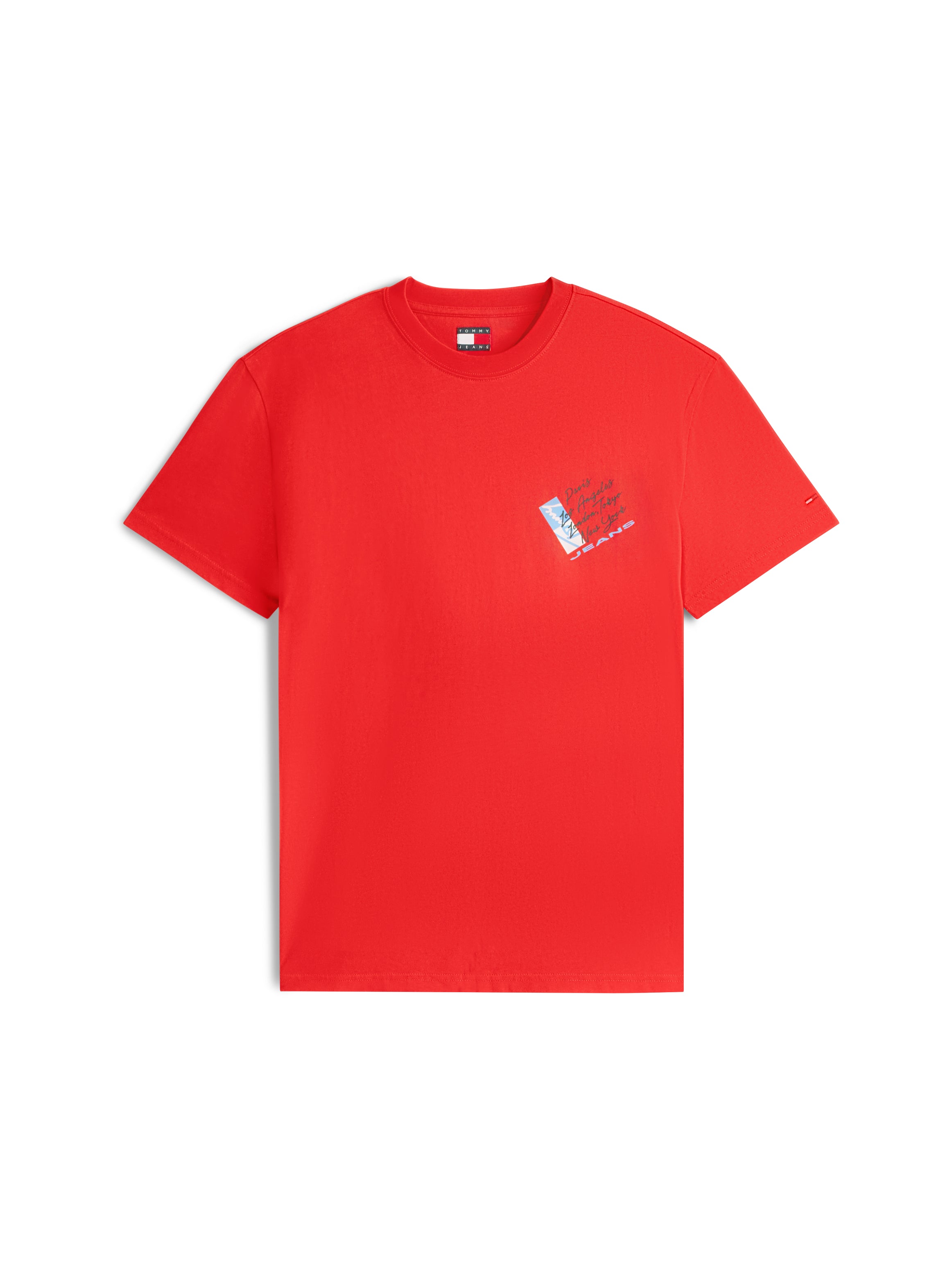 TOMMY HILFIGER Sportswear Division Herren T-Shirt Rapid Red