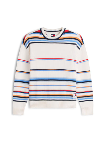 TOMMY HILFIGER - Erwachsene T-Shirt - Ancient White Multi