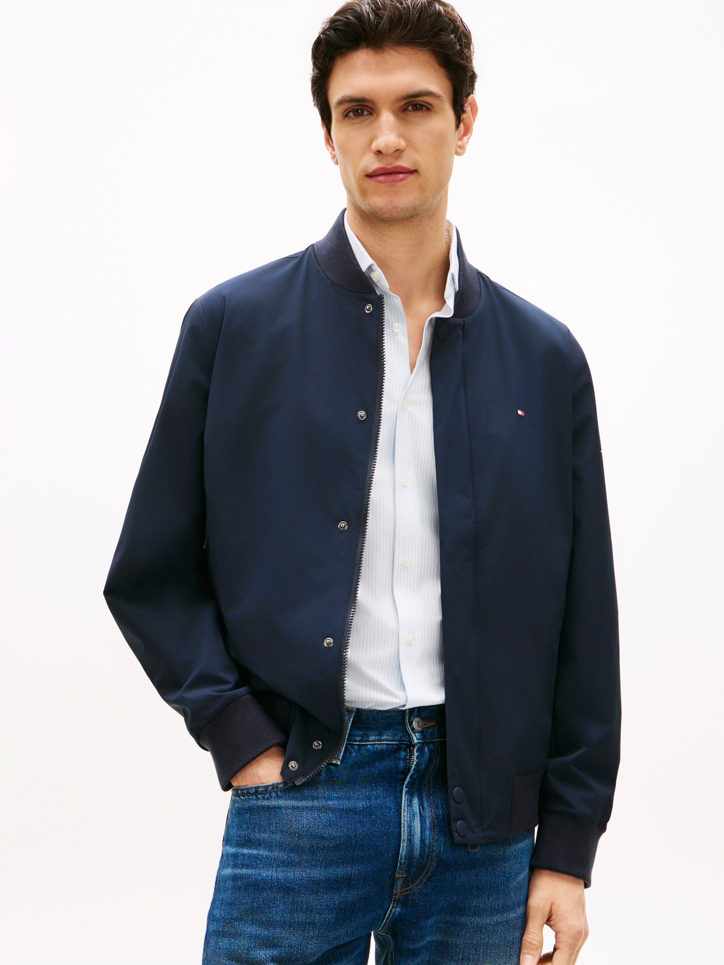 TOMMY HILFIGER Sportswear Division Herren Jacke mit Reißverschluss