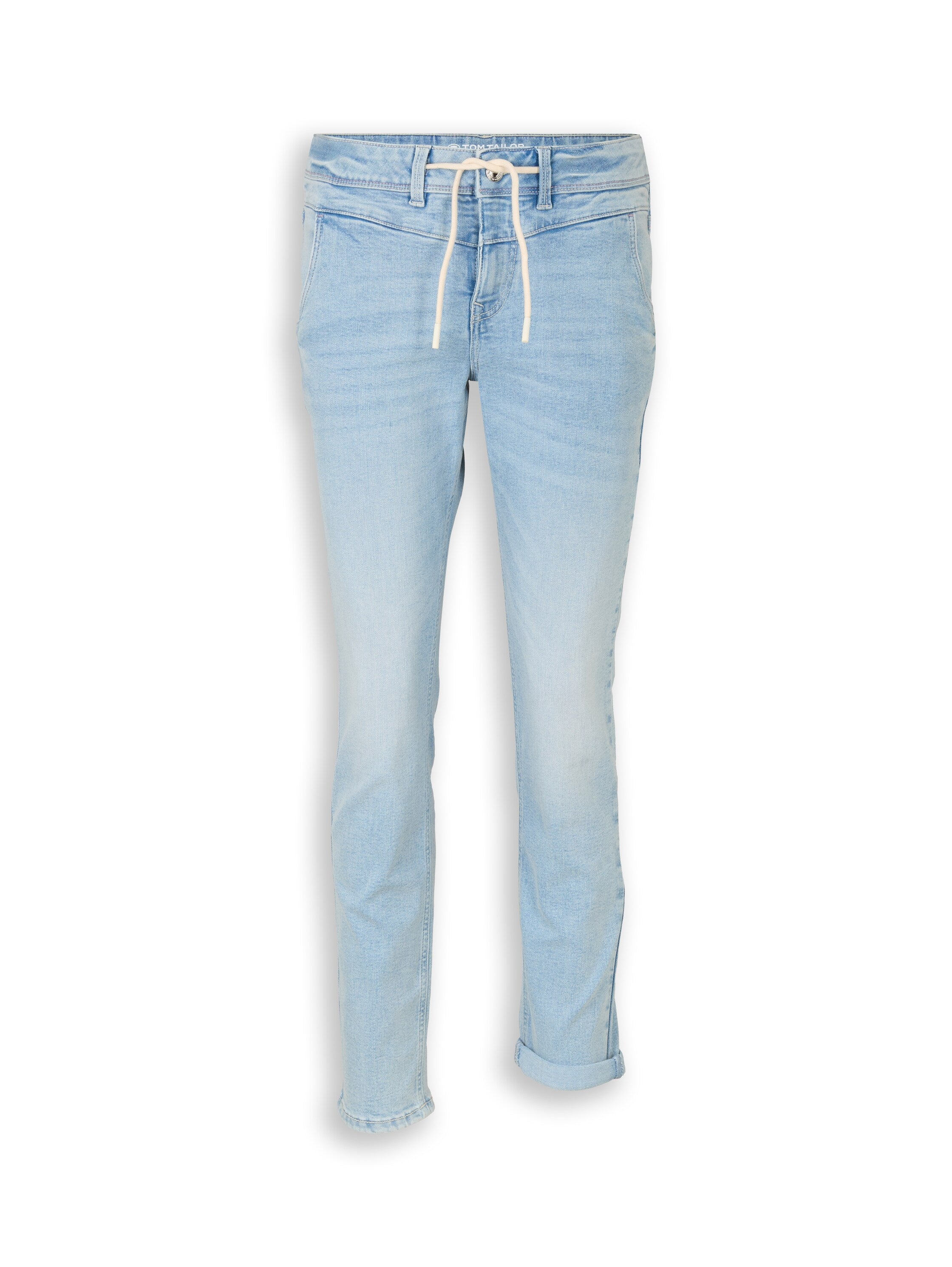 TOM TAILOR Jeanshose Damen Stretch Kordelzug