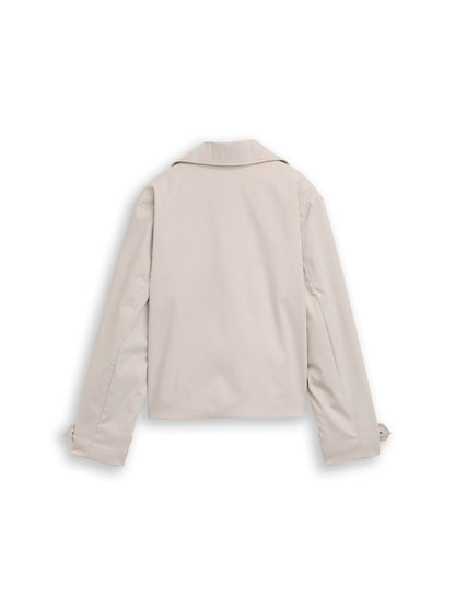 Tom Tailor Kinder Kurz-Trenchcoat Wind- und wasserabweisend