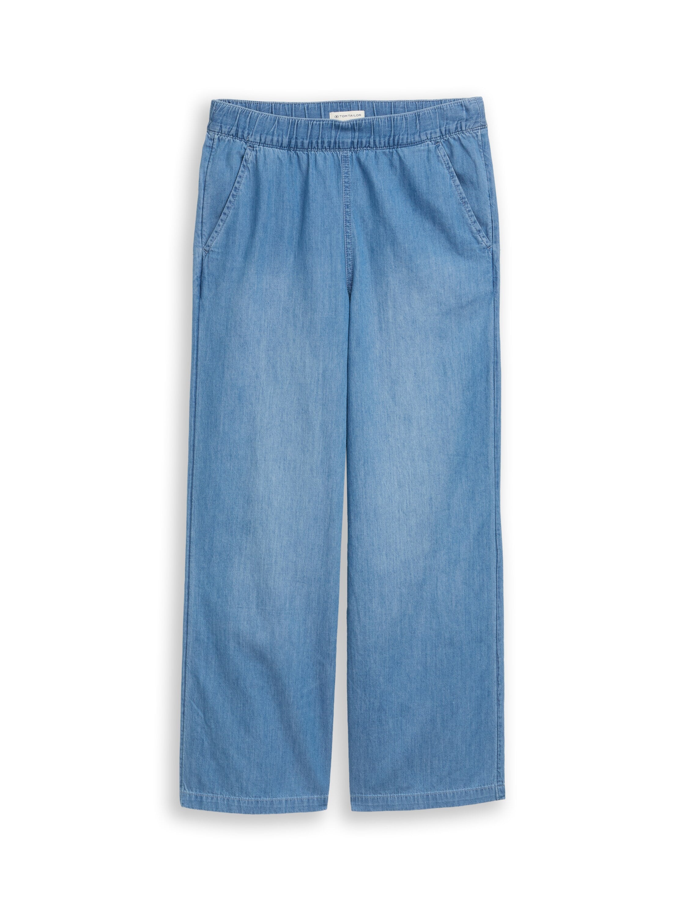 TOM TAILOR Weite Kinder Jeanshose mit verstellbarem Gummizug