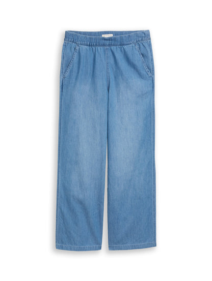 TOM TAILOR Weite Kinder Jeanshose mit verstellbarem Gummizug