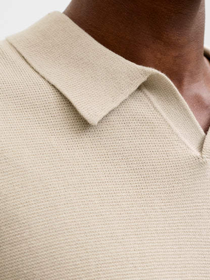 Jack &amp; Jones Basic Herren Gestrickter Rollkragen Kurzarm Normal geschnitten