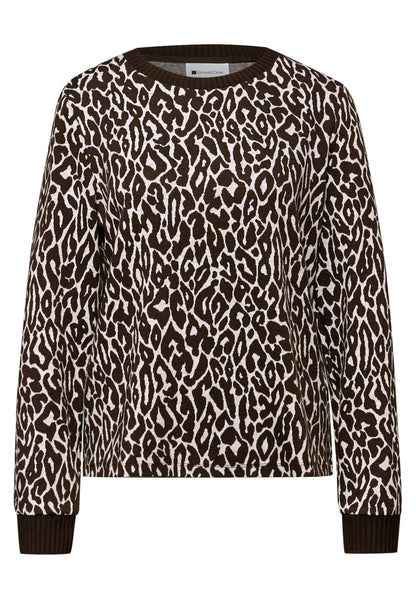 Street One Damen Langarmshirt Rundhals Modern und sportiv