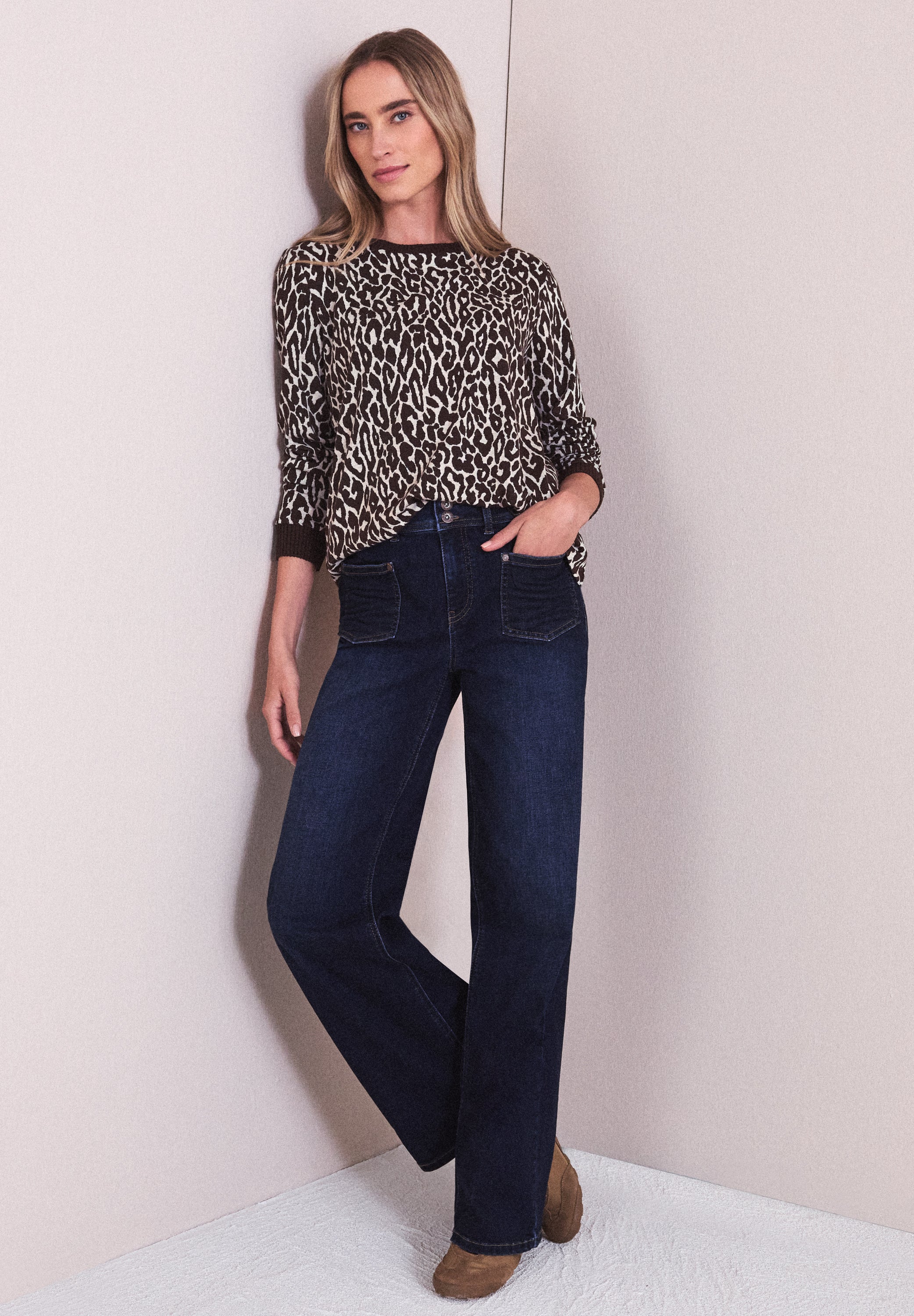 Street One Damen Langarmshirt Rundhals Modern und sportiv