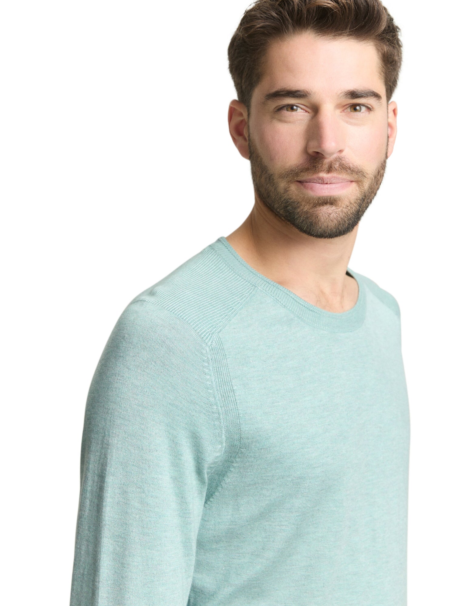 Tom Tailor Denim Herren Pullover Rundhalsausschnitt Bequem