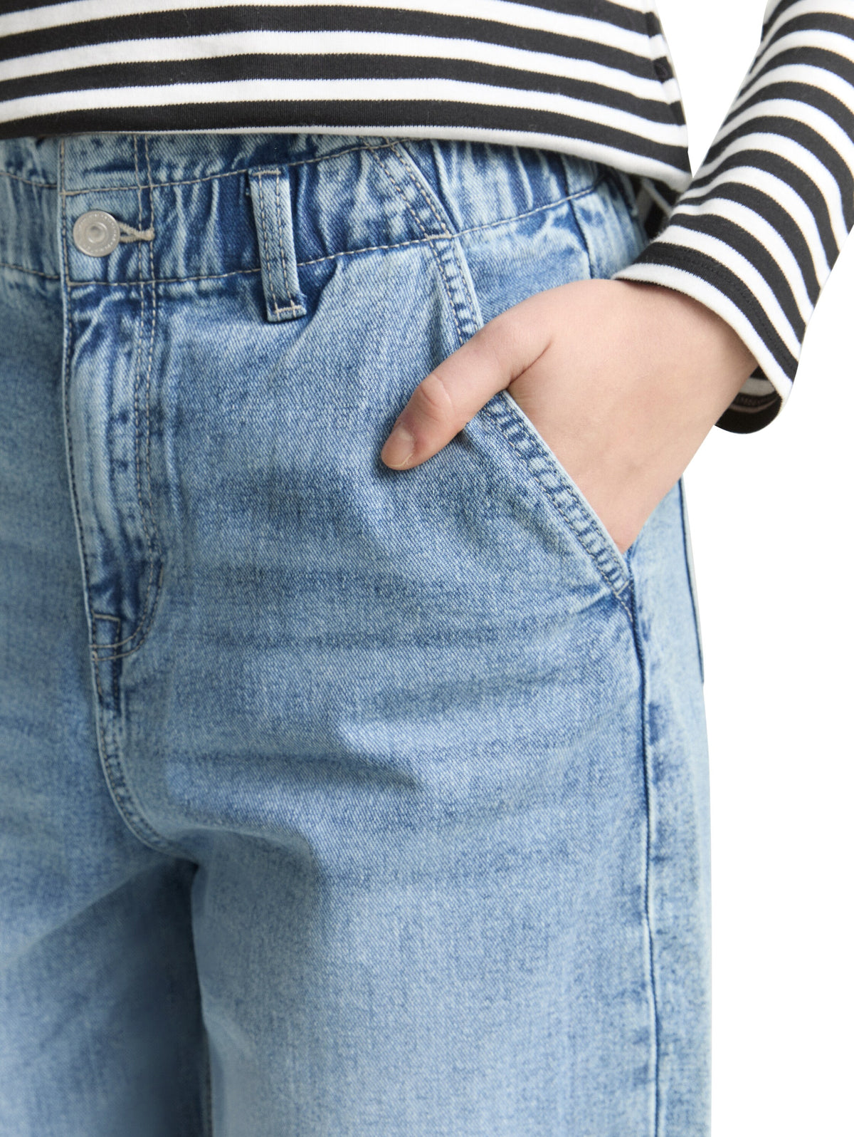 Tom Tailor Denim Female High Waist Jeanshose mit Eingriffstaschen