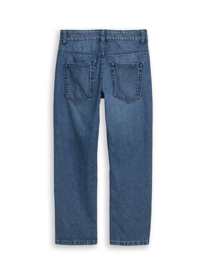TOM TAILOR Klassische Kinder Jeanshose Five-Pocket-Style Gürtelschlaufe