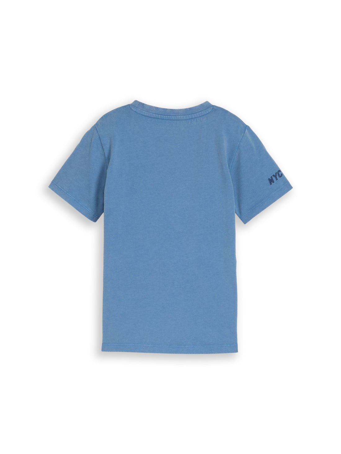 Tom Tailor Denim Male Kinder T-Shirt Logo-Badge Print Federal Blue