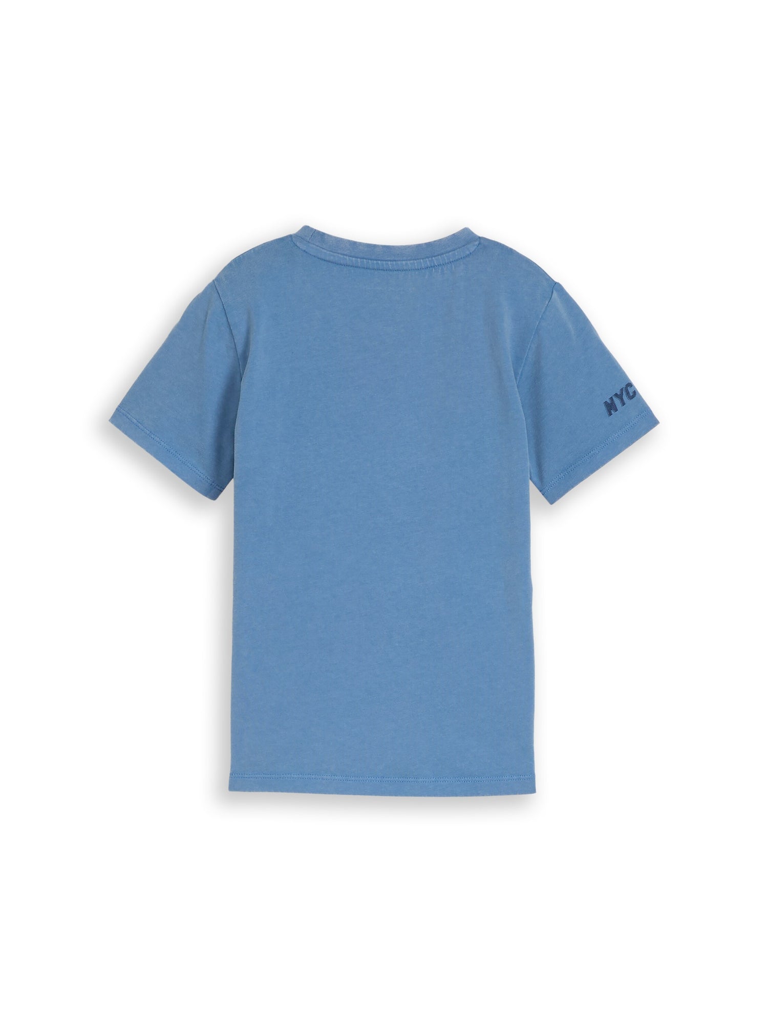 Tom Tailor Denim Male Kinder T-Shirt Logo-Badge Print Federal Blue