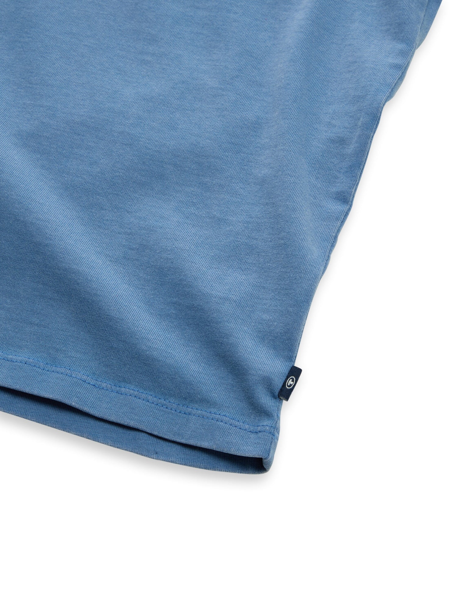 Tom Tailor Denim Male Kinder T-Shirt Logo-Badge Print Federal Blue