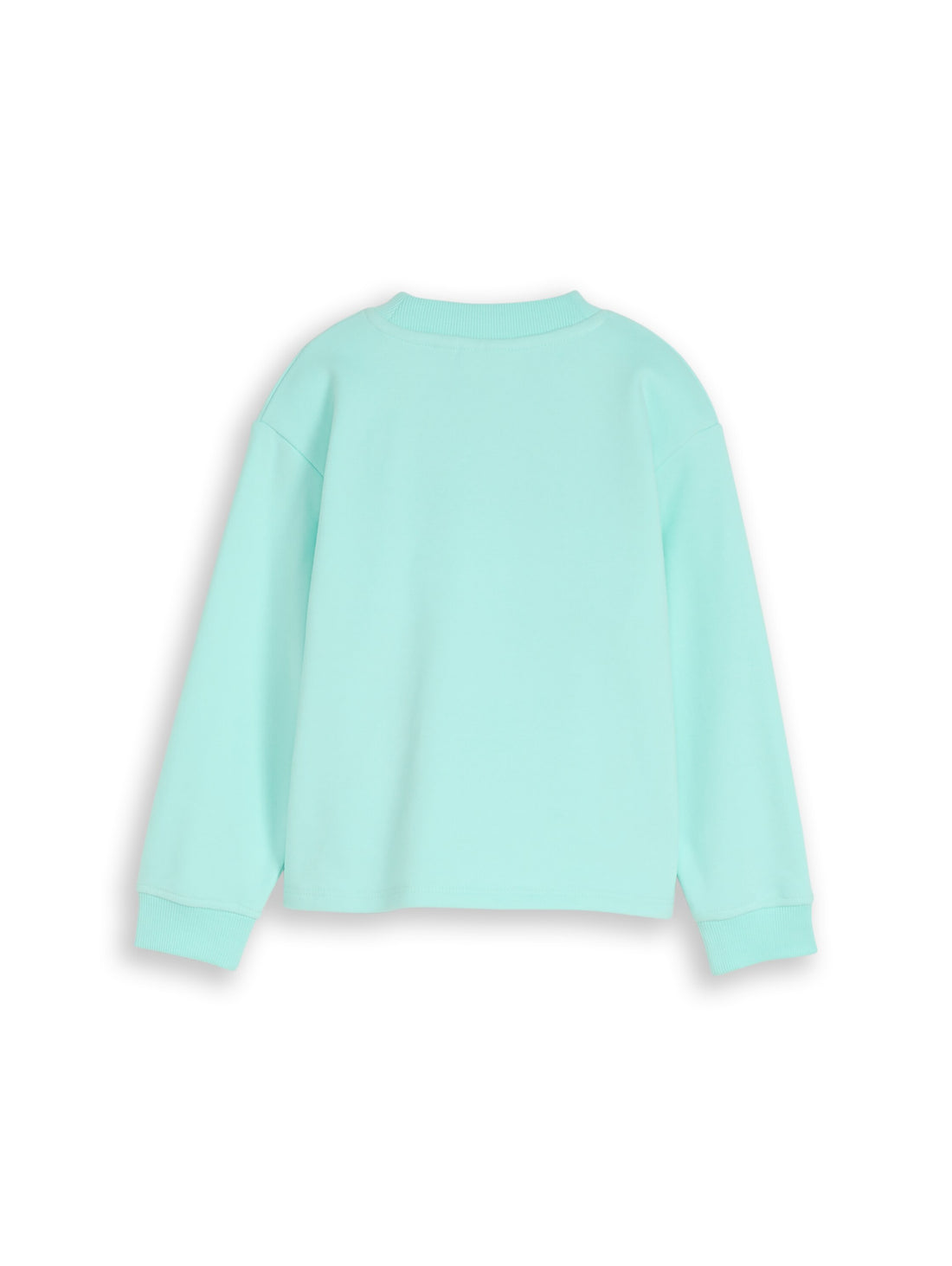 TOM TAILOR Trendiges Kinder Sweatshirt Kurz geschnitten Wendepailletten Gummibündchen Baumwolle