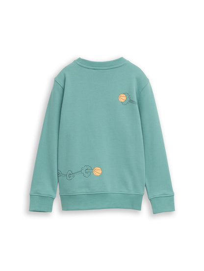 TOM TAILOR Basketball Sweatshirt Kinder Reflektierendes Print