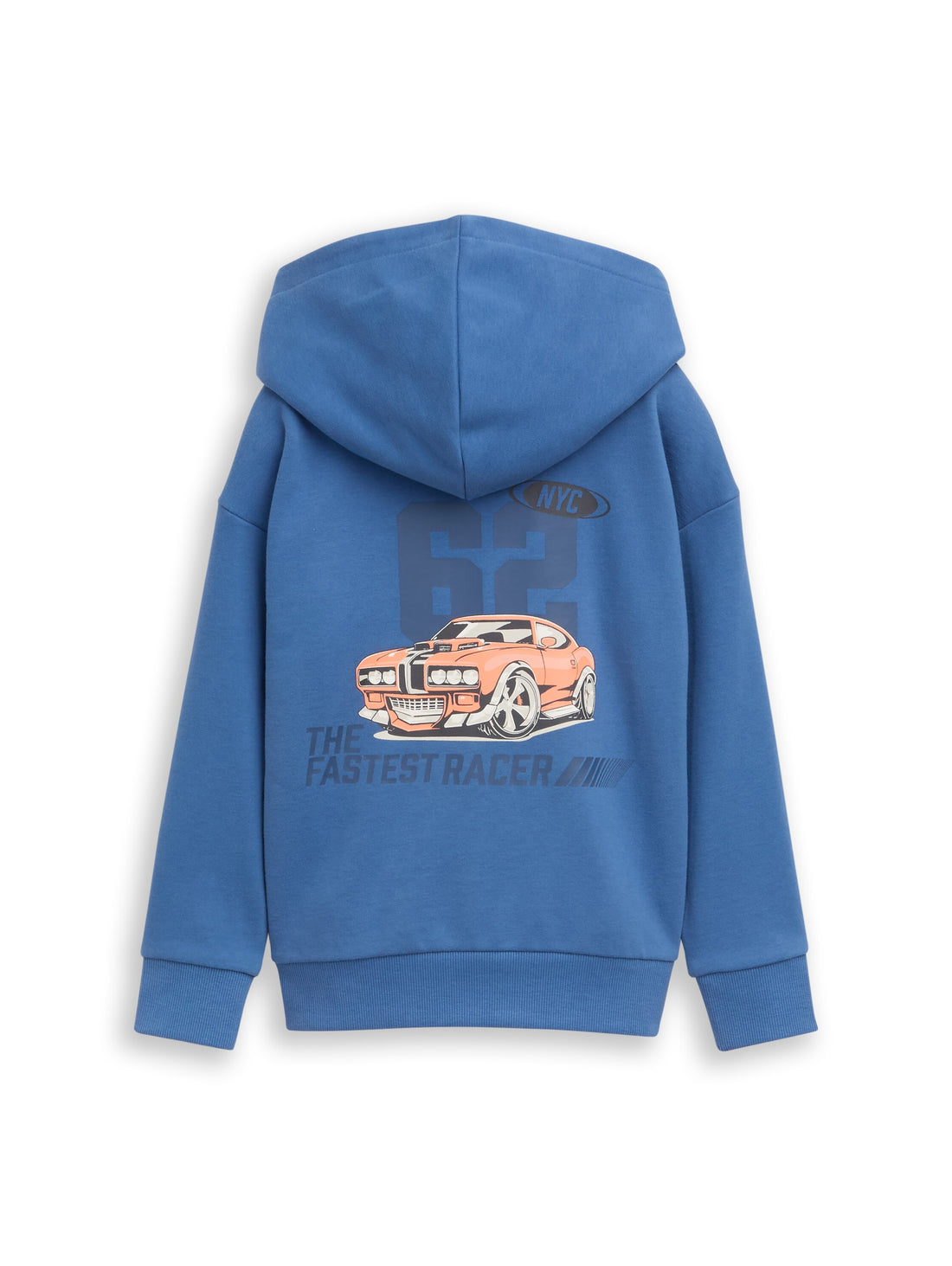 TOM TAILOR Oversize Kinder Hoodie Sweatshirt mit Print und Kängurutasche