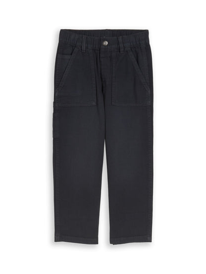 TOM TAILOR Workwear Kinder Hose mit Fake-Reißverschluss und Gummiband