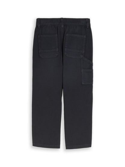 TOM TAILOR Workwear Kinder Hose mit Fake-Reißverschluss und Gummiband
