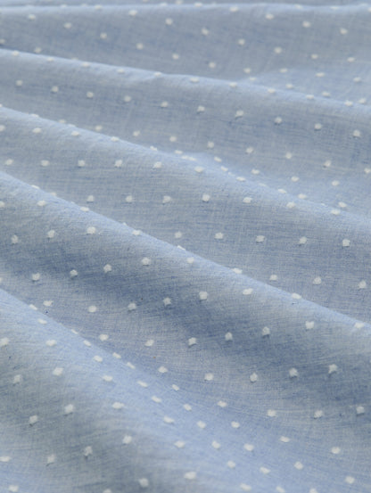 TOM TAILOR Bluse Damen Bluse 3/4-Arm Stickerei Baumwolle