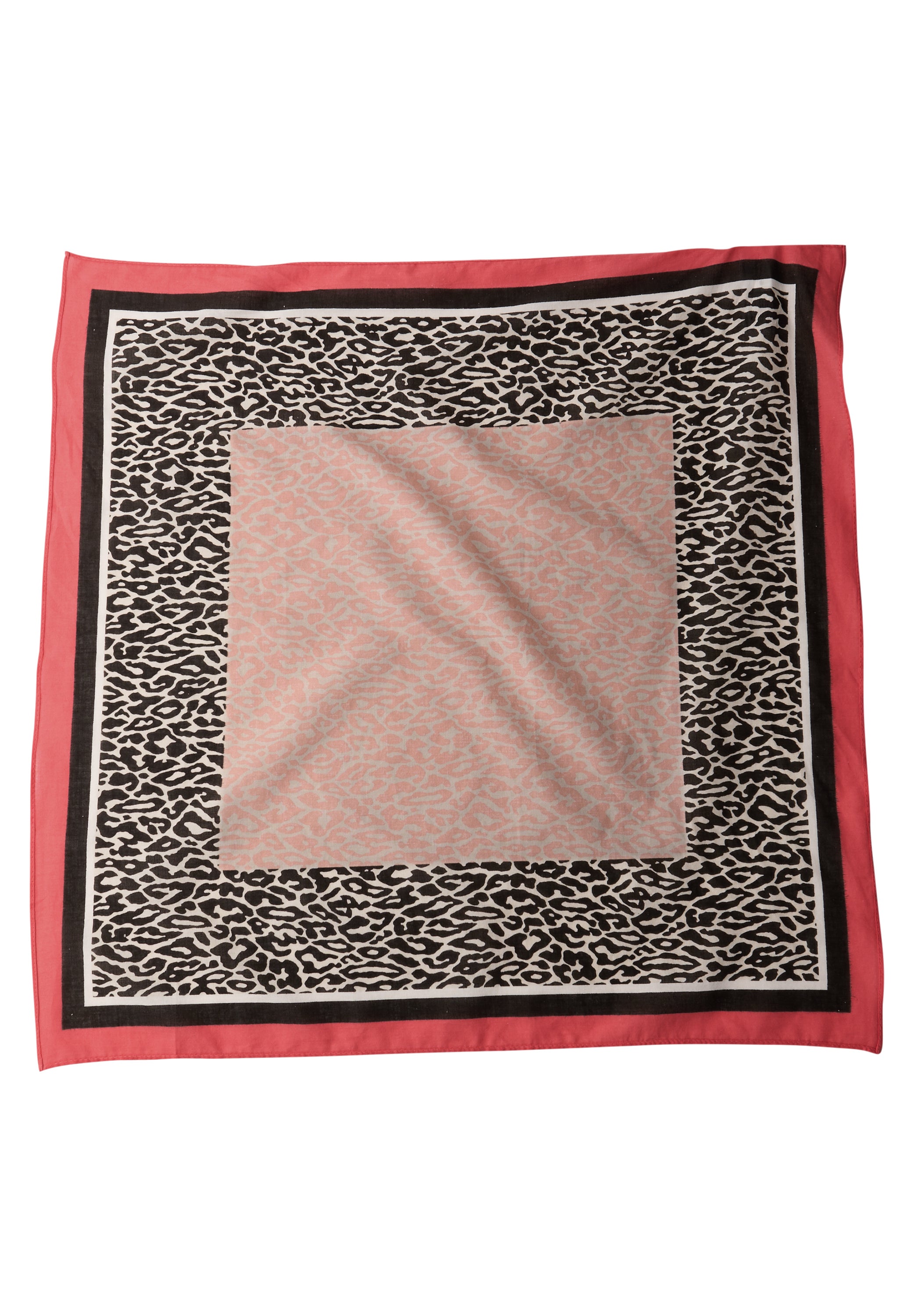 Street One Damen Bandana Leicht Animal Print 100% Baumwolle