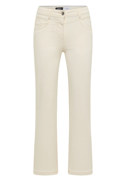 CECIL Damen Bootcut Jeans Toronto High Waist Slim Fit