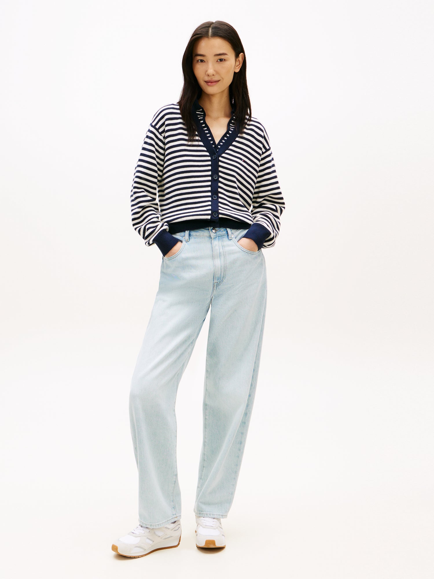 TOMMY HILFIGER Sportswear Division Damen T-Shirt Moderner Look Baumwolle
