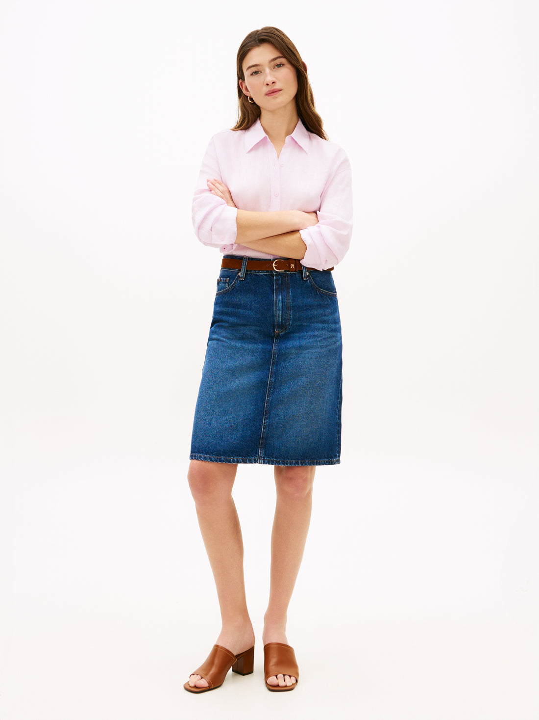 TOMMY HILFIGER Sportswear Division Damen T-Shirt New Doreen Baumwolle