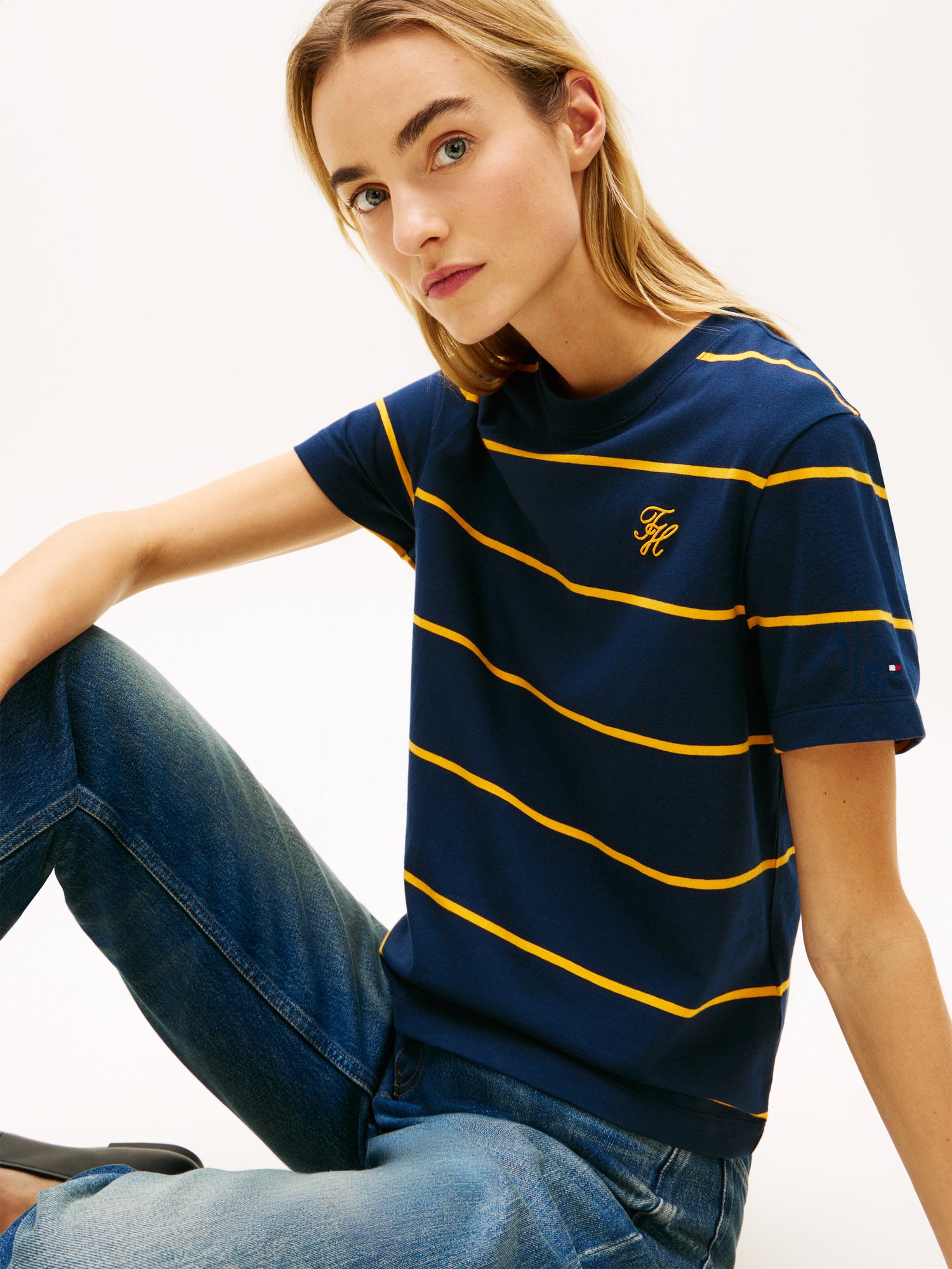 TOMMY HILFIGER Sportswear Division Damen Leggings mit Elasthan