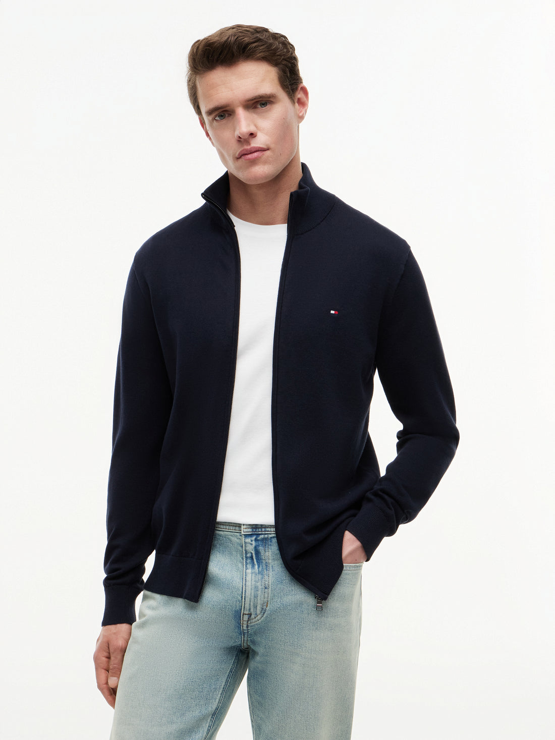 TOMMY HILFIGER Sportswear Division Herren T-Shirt Must-Have Komfort Baumwolle