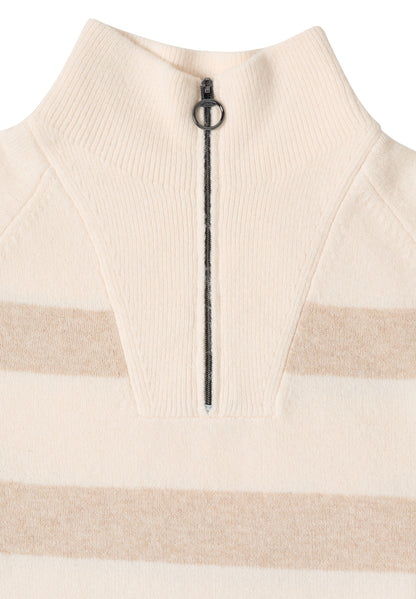 CECIL Damen Troyer Pullover Casual Langarm Bequem