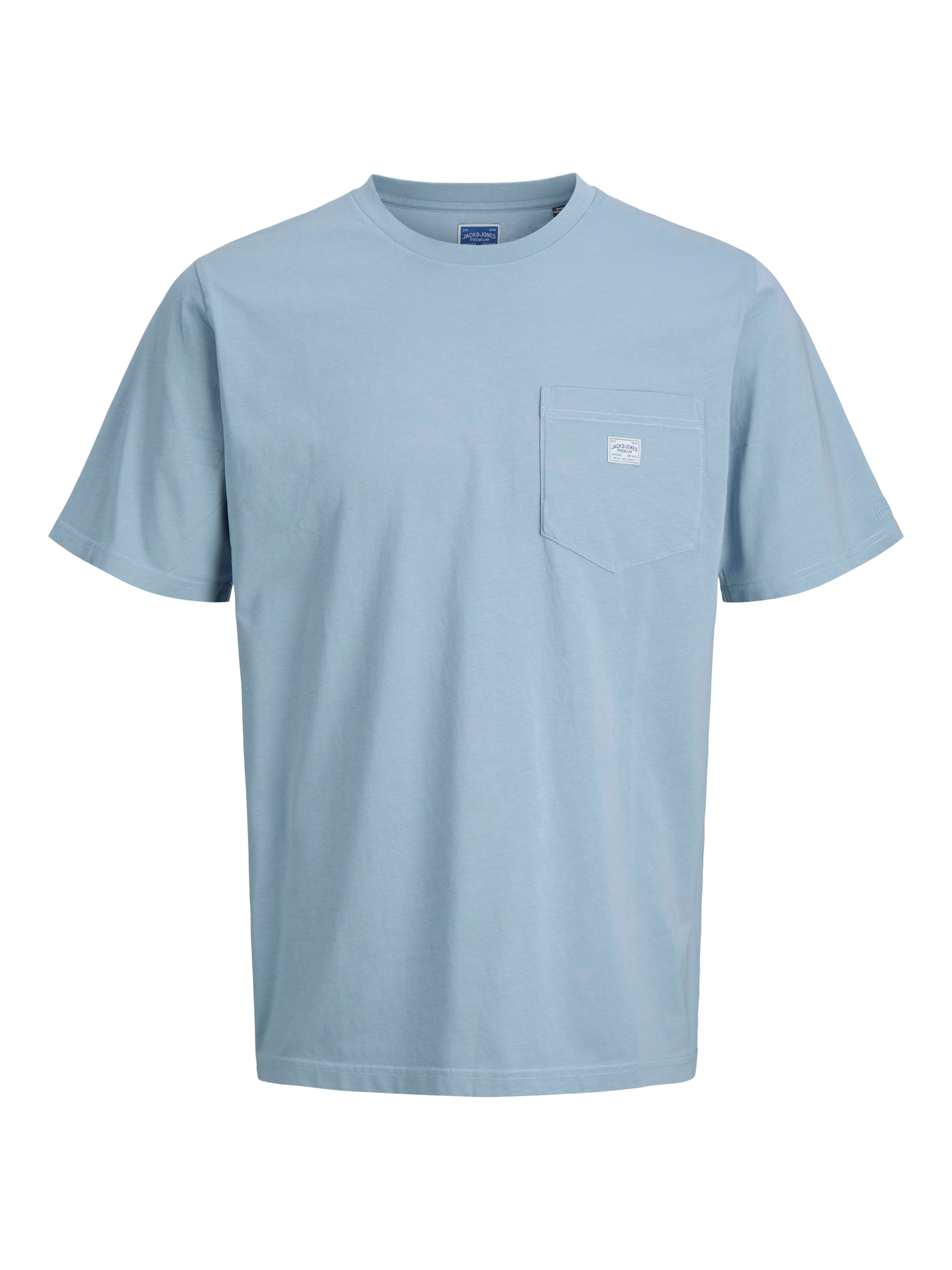 Jack &amp; Jones Logo-Detail Herren T-Shirt Normal geschnitten 100 % Baumwolle