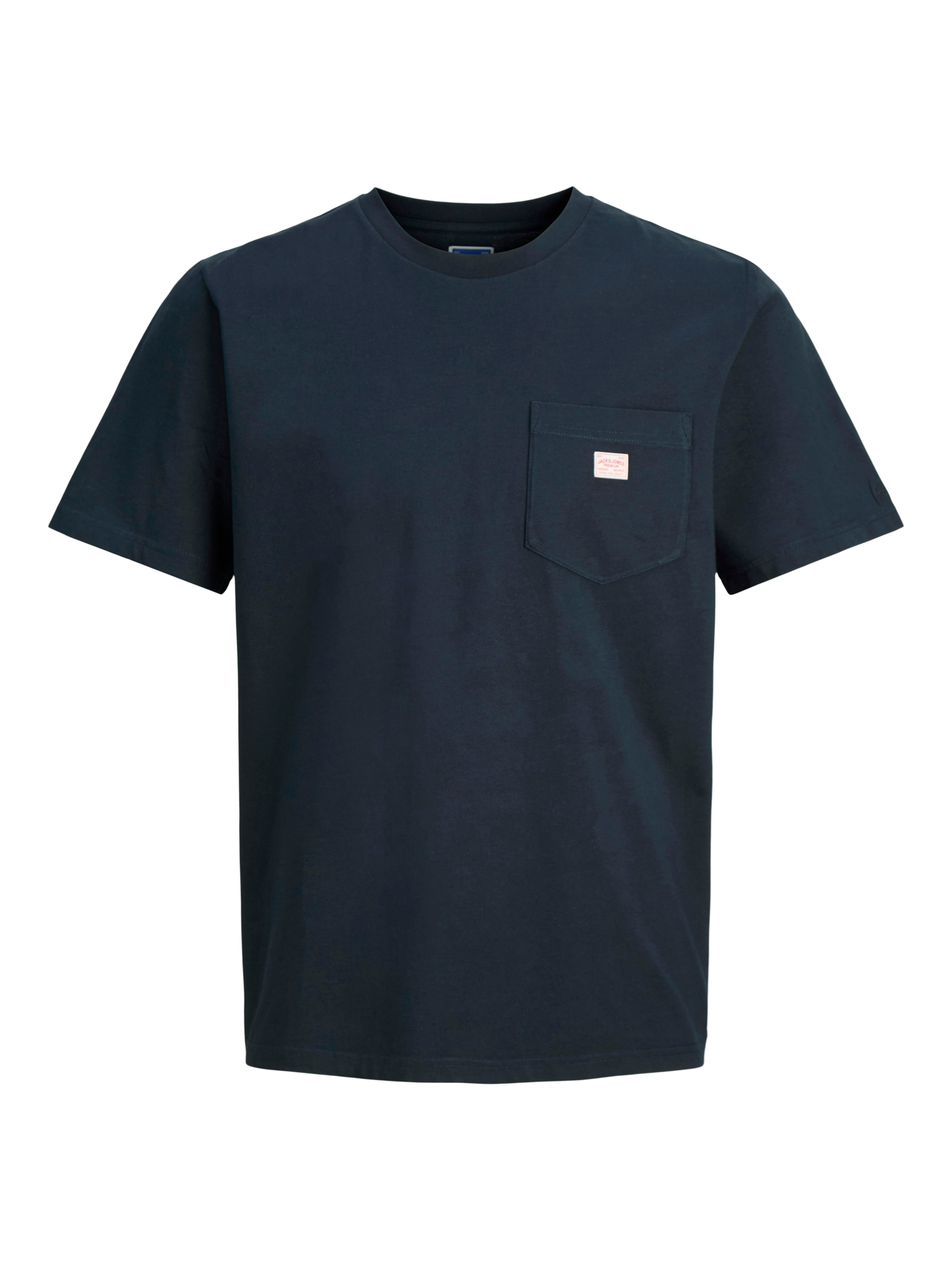 Jack &amp; Jones Logo-Detail Herren T-Shirt Normal geschnitten 100 % Baumwolle