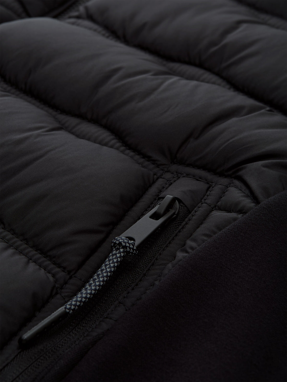 TOM TAILOR Hybrid Übergangsjacke Herren Stehkragen Logo-Badge