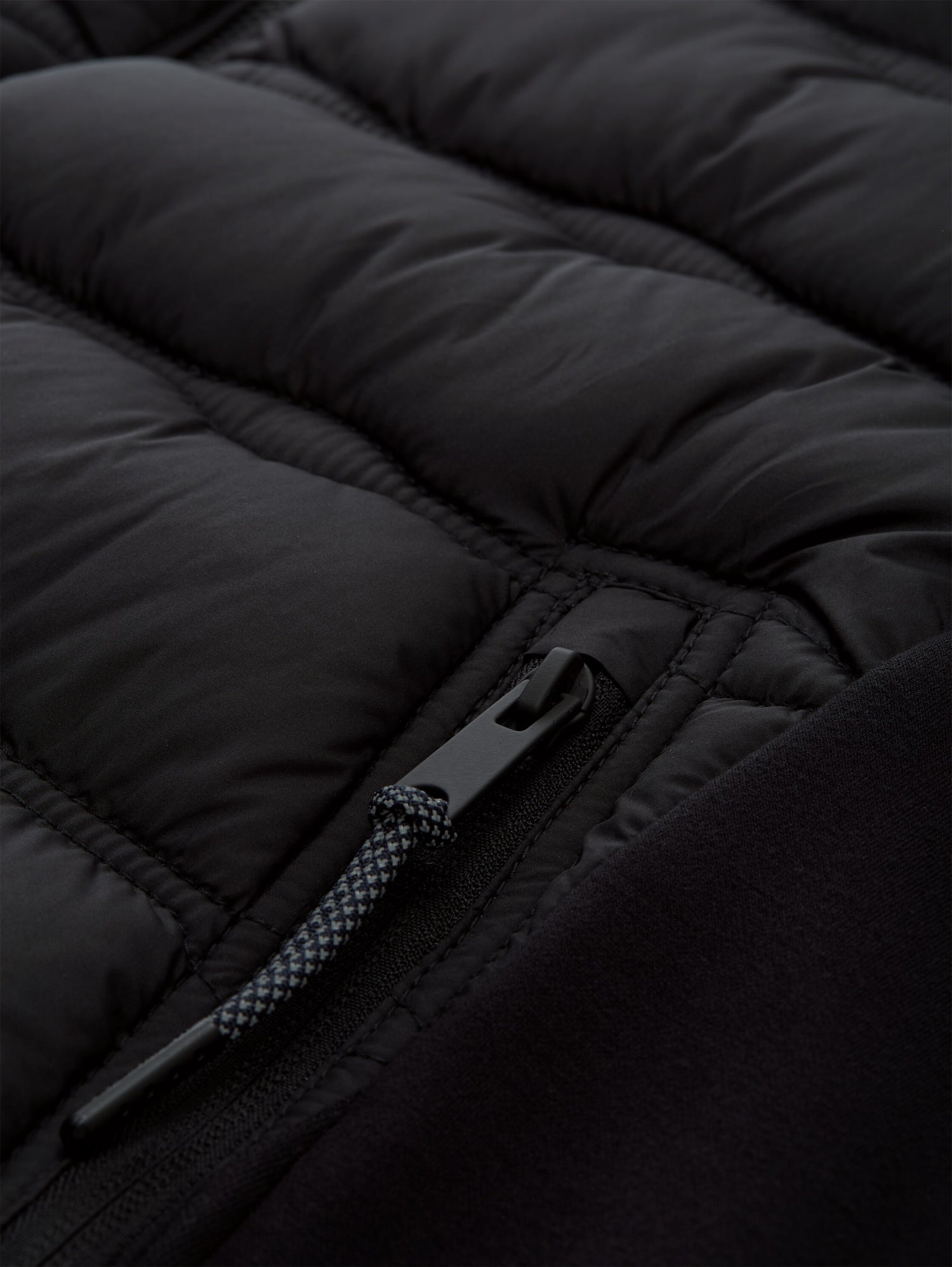 TOM TAILOR Hybrid Übergangsjacke Herren Stehkragen Logo-Badge