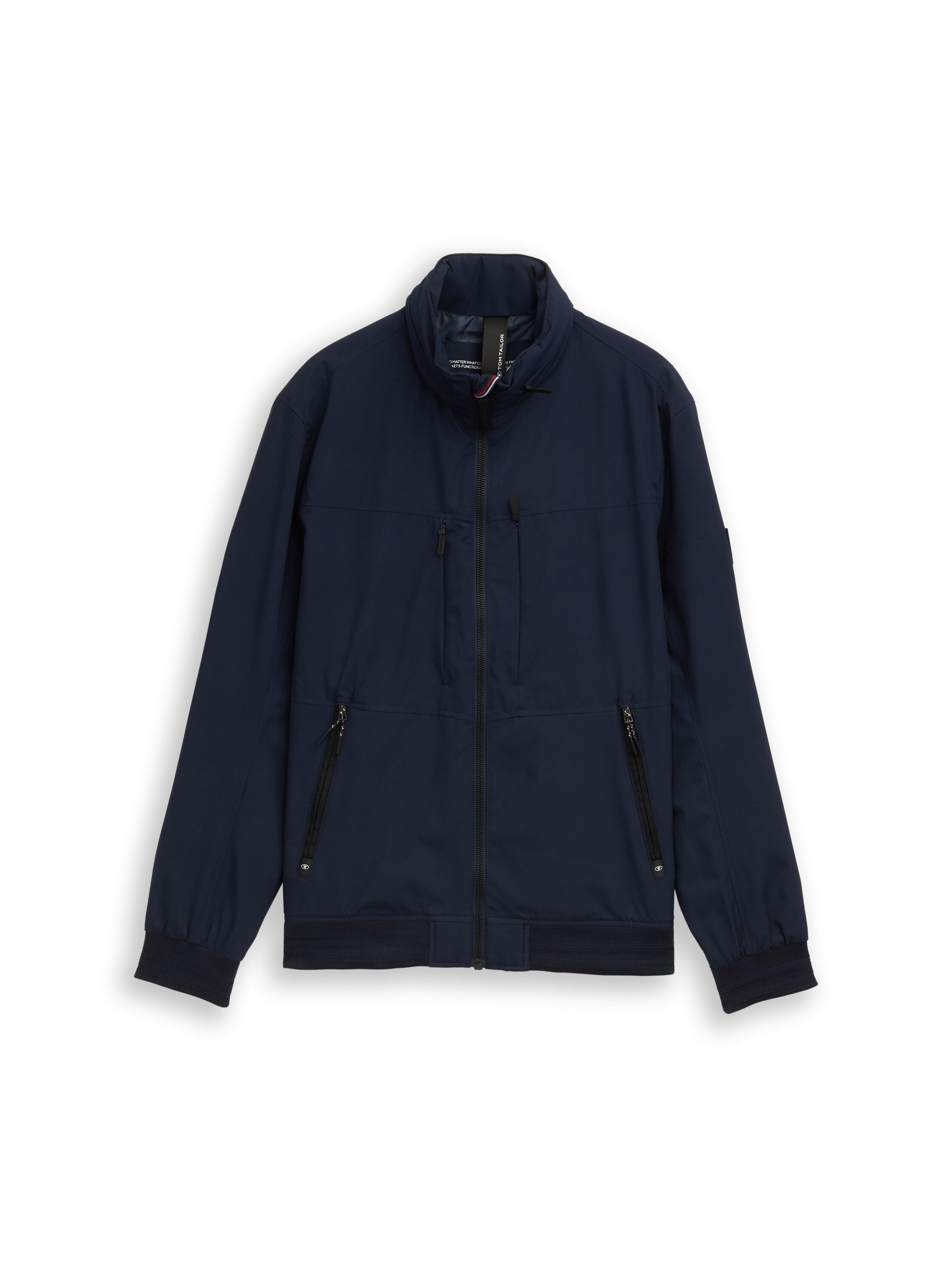 TOM TAILOR Blouson-Jacke Herren Wasserabweisend Verstaubare Kapuze