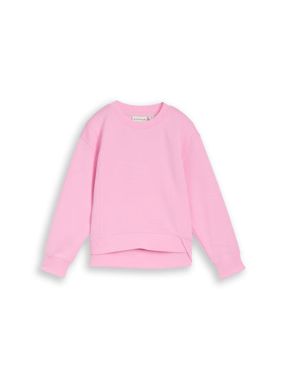 TOM TAILOR Cropped Sweatshirt Kinder Scuba-Stoff Elastisch