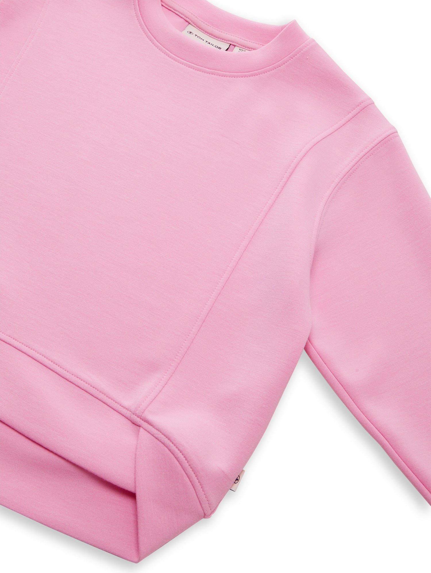 TOM TAILOR Cropped Sweatshirt Kinder Scuba-Stoff Elastisch