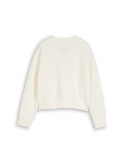 TOM TAILOR Cropped Sweatshirt Kinder Elastische Gummibündchen Scuba-Stoff