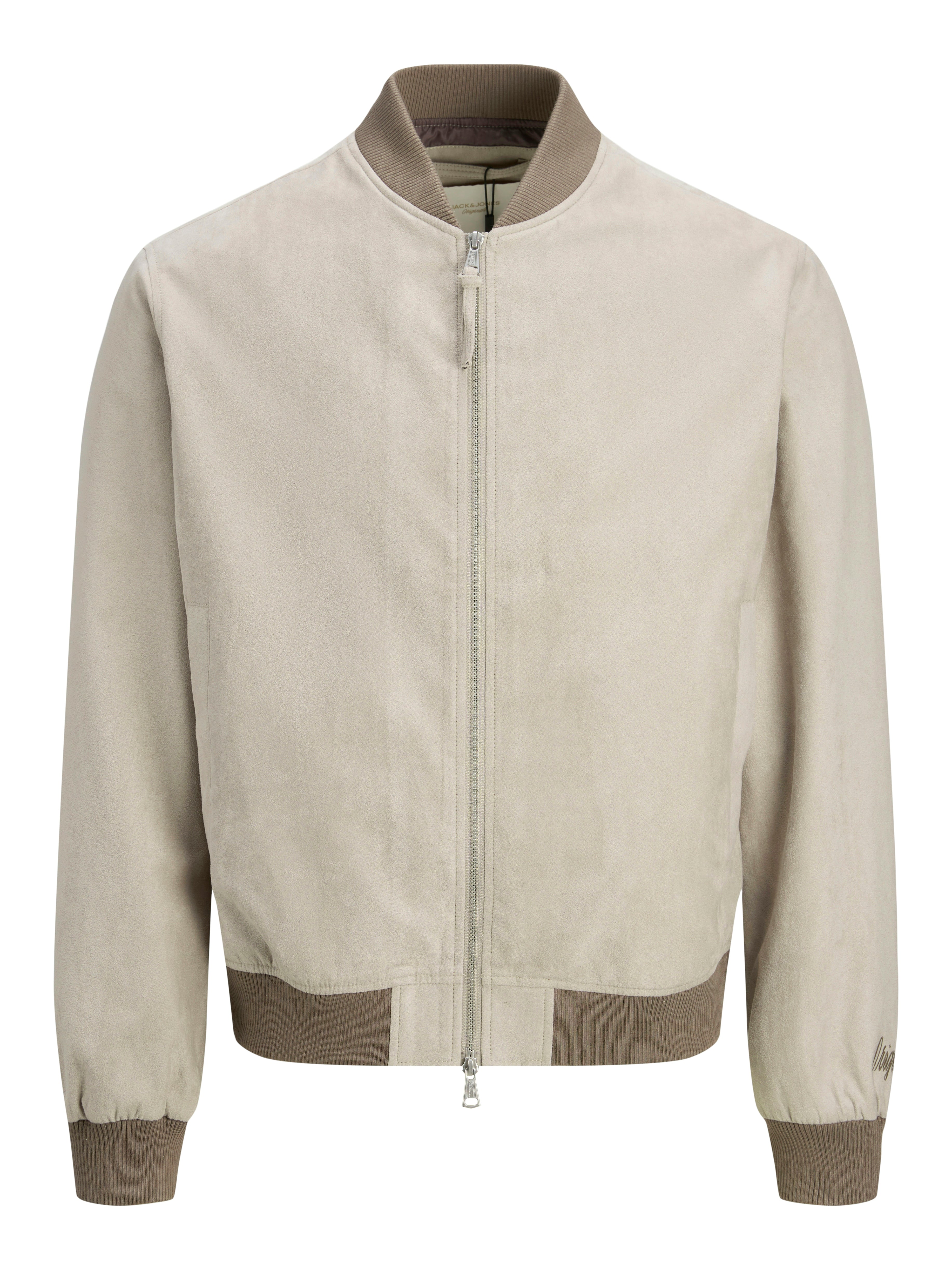 Jack &amp; Jones Herren Blousonjacke Langarm Baseball Bestickt 100% Polyester