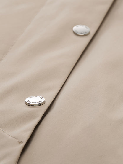 Ultralight Short Parka aus wasserabweisendem Material