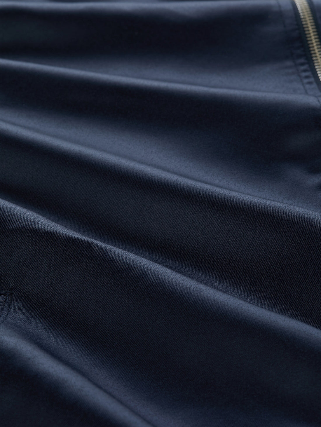 TOM TAILOR Blouson-Jacke Damen Bomberkragen Satin elastischer Gummibund